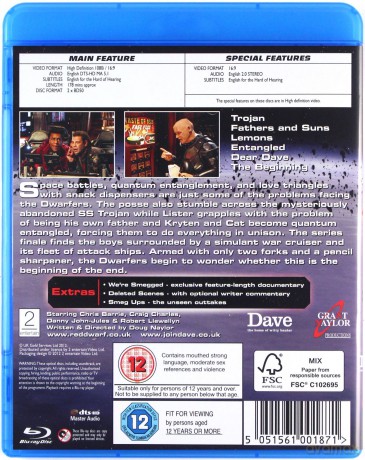 Red Dwarf X (BBC) [Blu-Ray]