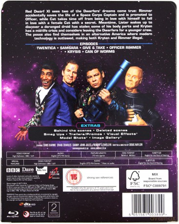 Red Dwarf XI (Czerwony karzeł) (steelbook) (BBC) [Blu-Ray]
