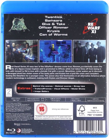 Red Dwarf XI (BBC) [Blu-Ray]