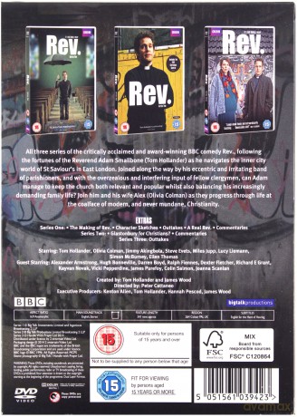 Rev Season 1-3 (Wielebny) (BBC) [DVD]