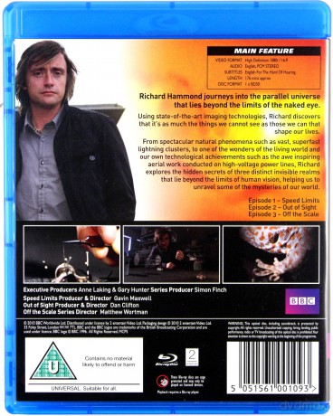 Richard Hammonds Invisible Worlds (BBC) [Blu-Ray]