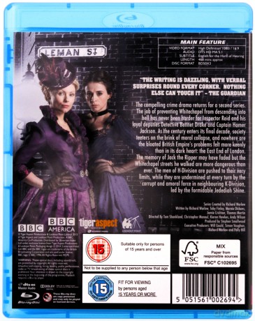 Ripper Street Season 1-2 (Ripper Street: Tajemnica Kuby Rozpruwacza) (BBC) [BOX] [3xBlu-Ray]