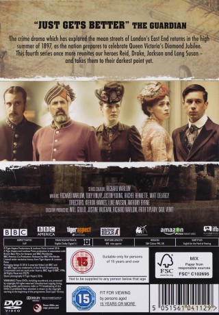 Ripper Street Season 4 (Ripper Street: Tajemnica Kuby Rozpruwacza) (BBC) [DVD]