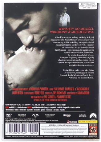 Amerykański żigolak [DVD]