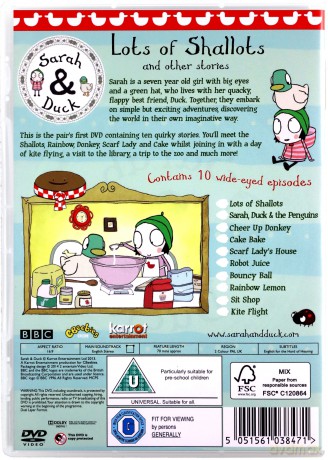 Sarah & Duck (BBC) [DVD]