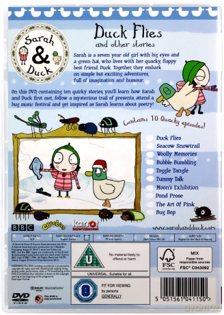 Sarah & Duck-Duck Flies (BBC) [DVD]