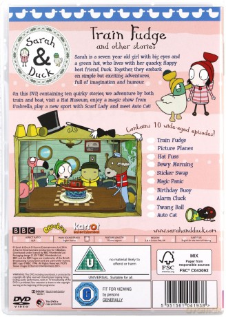 Sarah & Duck Vol 9 Title Tbc (BBC) [DVD]