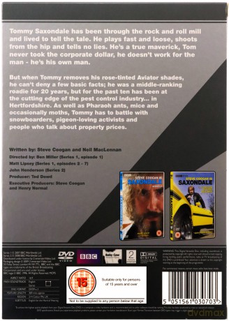 Saxondale Complete Season 1-2 (BBC) [DVD]