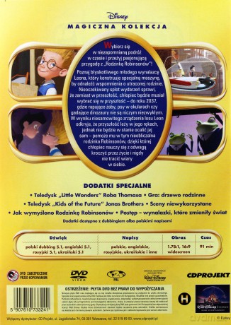 Rodzinka Robinsonów (Magiczna Kolekcja) (Disney) [DVD]
