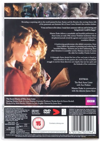 Secret Diaries Of Miss Anne Lister (BBC) [DVD]
