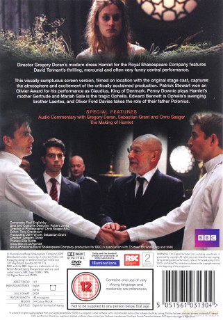 Shakespeare-Hamlet David Tennant (BBC) [DVD]