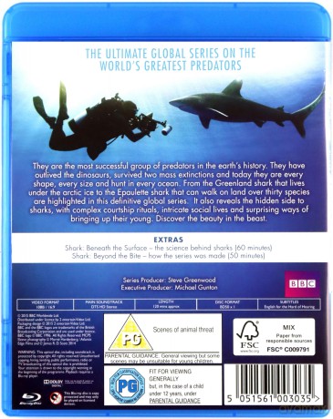Shark (BBC) [Blu-Ray]
