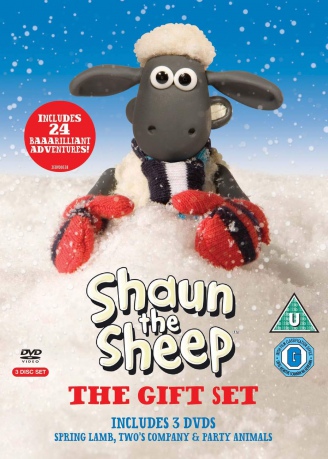 Shaun The Sheep Gift Set (Baranek Shaun) (BBC) [DVD]