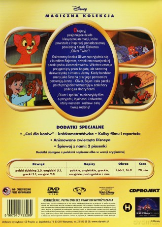 Oliver i spółka (Magiczna Kolekcja) (Disney) [DVD]