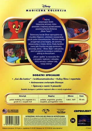 Oliver i spółka (Magiczna Kolekcja) (Disney) [DVD]