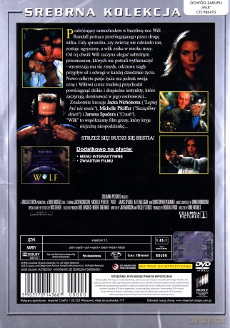 Wilk (srebrna kolekcja) [DVD]