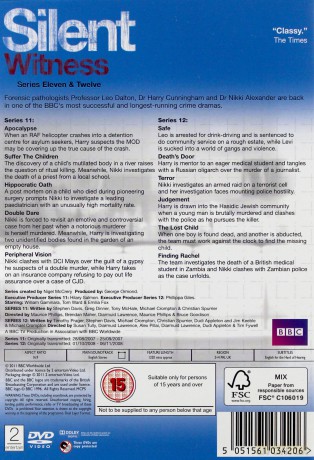 Silent Witness Season 11-12 (Milczący świadek) (BBC) [DVD]