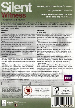 Silent Witness Season 13-14 (Milczący świadek) (BBC) [DVD]