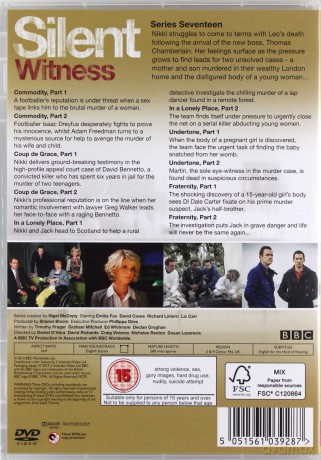 Silent Witness Season 17 (Milczący świadek) (BBC) [DVD]