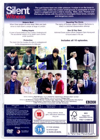 Silent Witness Season 18 (Milczący świadek) (BBC) [DVD]
