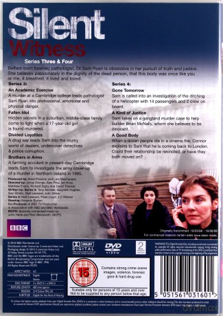Silent Witness Season 3-4 (Milczący świadek) (BBC) [DVD]