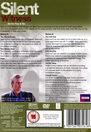 Silent Witness Season 5-6 (Milczący świadek) (BBC) [4DVD]