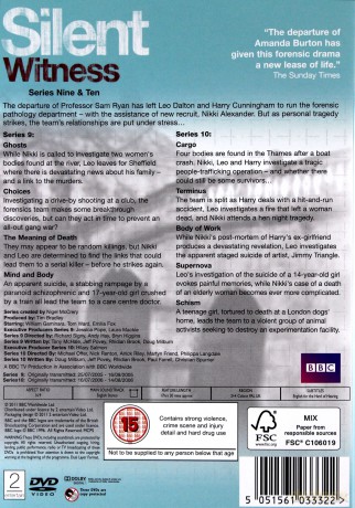Silent Witness Season 9-10 (Milczący świadek) (BBC) [DVD]