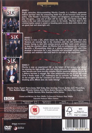 Silk Season 1-3 (BBC) [DVD]
