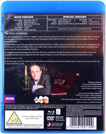 Story Of Science Power Proof And Passion (BBC) [Blu-Ray]