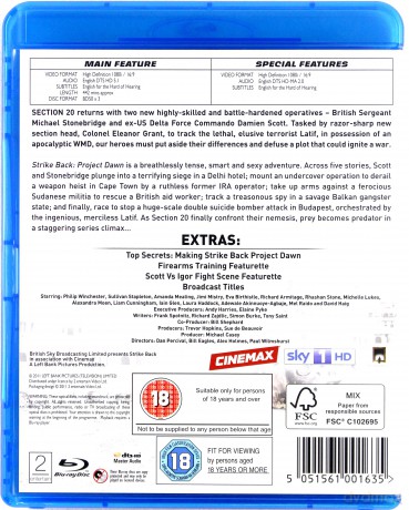 Strike Back Project Dawn (Kontra: Operacja Świt) (BBC) [3xBlu-Ray]