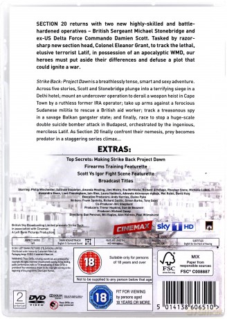 Strike Back Project Dawn (Kontra: Operacja Świt) (BBC) [DVD]