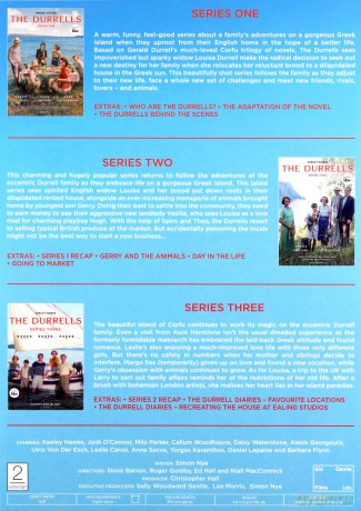 The Durrells Season 1-3 (Durrellowie) (BBC) [DVD]