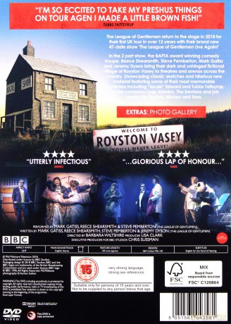 The League of Gentlemen Live Again 2018 (BBC) [DVD]