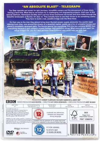 Top Gear The Burma Special (BBC) [DVD]