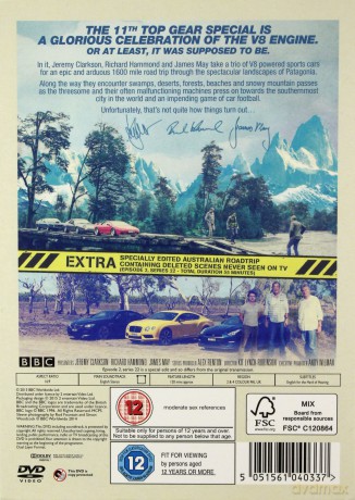 Top Gear-The Patagonia Special (BBC) [DVD]