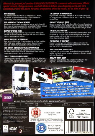 Top Gear The Challenges 5 (BBC) [DVD]