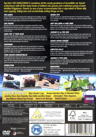 Top Gear The Challenges 6 (BBC) [DVD]
