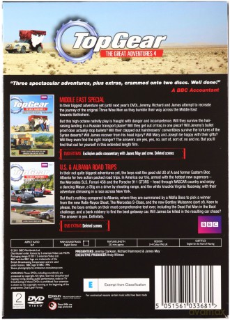 Top Gear The Great Adventures 4 (BBC) [DVD]
