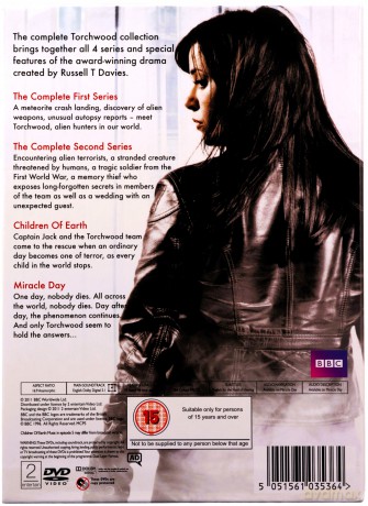 Torchwood Season 1-4 (BBC) [BOX] [18xDVD]