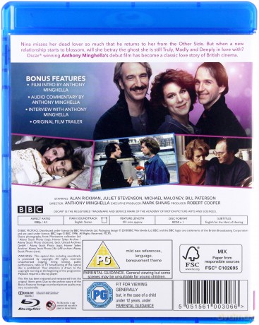 Truly Madly Deeply (Głęboko, prawdziwie, do szaleństwa) (BBC) [Blu-Ray]