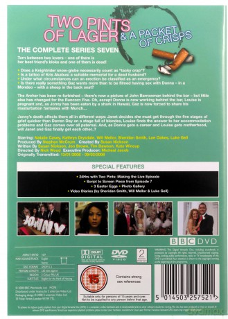 Two Pints Of Lager-A Packet Of Crisps Season 7 (Dwa piwka i chipsy) (BBC) [2xDVD]