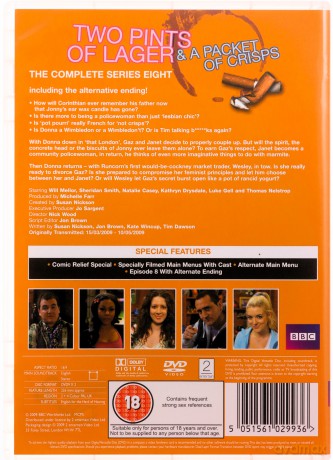 Two Pints Of Lager-A Packet Of Crisps Season 8 (Dwa piwka i chipsy) (BBC) [2xDVD]
