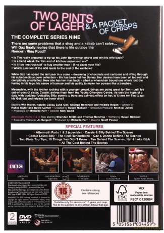 Two Pints Of Lager-A Packet Of Crisps Season 9 (Dwa piwka i chipsy) (BBC) [2xDVD]