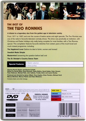 Two Ronnies The Best Of Volume 1 (BBC) [DVD]