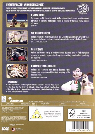 Wallace-Gromit The Complete Collection (Wallace i Gromit: Kwestia tycia i śmierci) (BBC) [DVD]