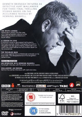 Wallander Season 4 The Final Chapter (BBC) [DVD]