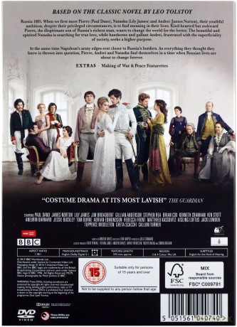 War And Peace (Wojna i Pokój) (BBC) [DVD]