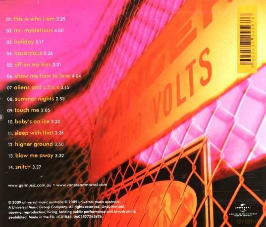 Vanessa Amorosi: Hazardous [CD]