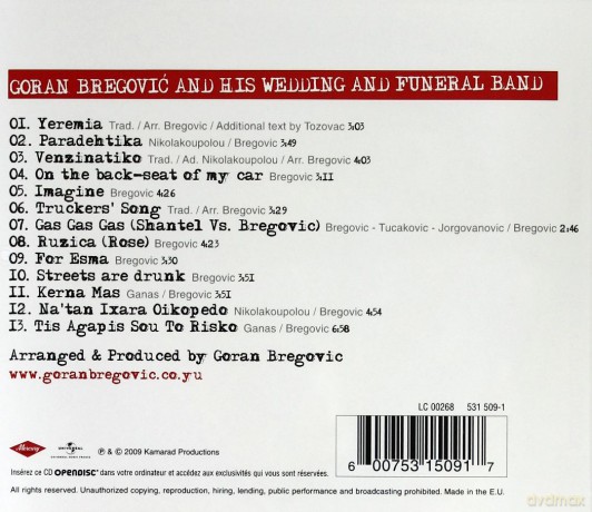 Goran Bregovic: Alkohol (PL) [CD]