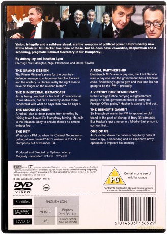 Yes Prime Minister Season 1 (Tak, panie premierze) (BBC) [DVD]